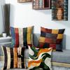 Colorful Patched Throw Pillow CoversSuitable for Sofa Car Bedroom Decorative Cushion Cover Pillow Cover