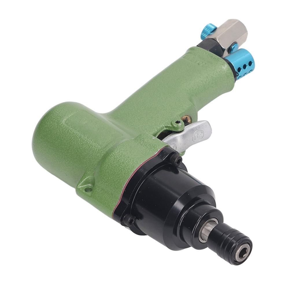 Pneumatic Gun Screwdriver with Silencer Alloy Steel Air Impact Screwdriver for Furniture Assembly