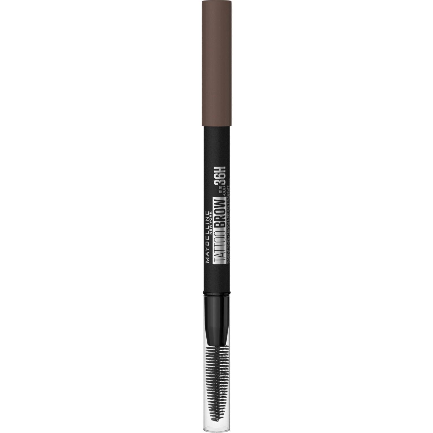 

Карандаш для бровей Maybelline New York Tattoo Brow 36H, оттенок 07 темно-коричневый