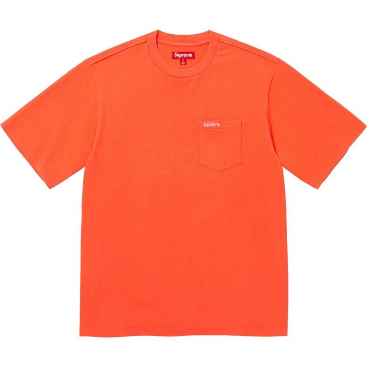 Supreme S/S Pocket Tee Orange S