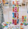 Montessori Number Tower Stacking Toy For Toddlers, Early Math Learning, Counting, Balance & Hand-Eye Coordination