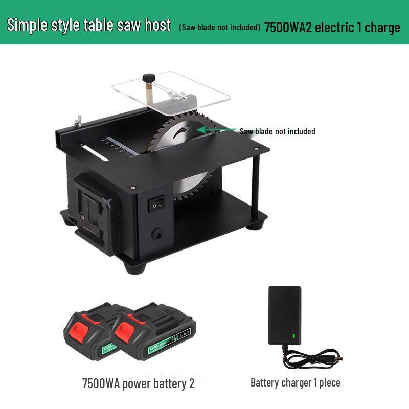 Compact Multi-Functional Table Saw for DIY Woodworking & Jade Cutting