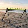 Adjustable Aluminum Fishing Rod Rack Folding with Extendable