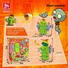 Zombiessunflower Plants Vs Kernel Pult Robot Construction Set For Kids Play