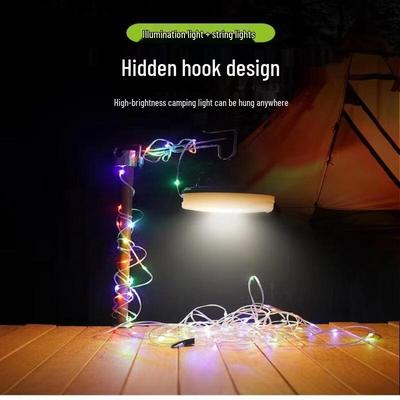 OEING LED Solar Tent String Lights