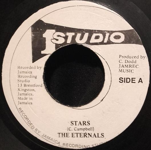 

7inch Record ETERNALS / SOUND DIMENSION - Stars / African Beat none Studio One Jamaica Reggae, Ska & Dub Used