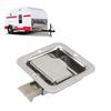Tool Box Latch Handle 304 Stainless Steel Mirror Polishing Trailer Paddle Door Latch Handle for RVs 