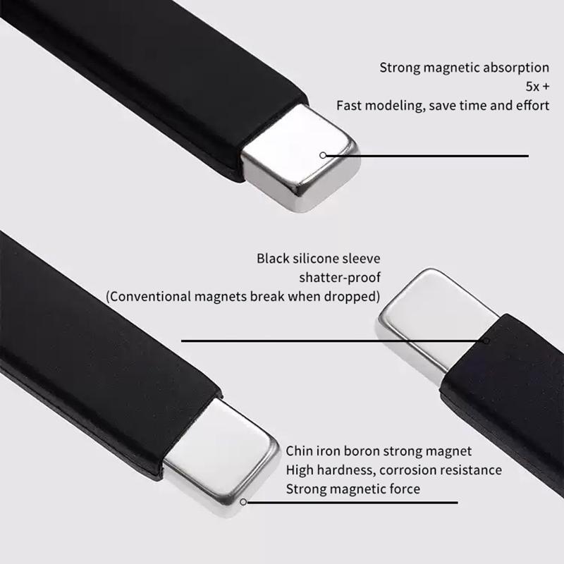 Rectangle Magnet For Cat Eye Uv Gel Varnish With Nails Art Decoration  Nail Magnet Tools For Manicure Design Tools