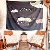 Personalized Bubu Dudu Background Tapestry,Custom Name Birthday Party,Multifunctional Wall Decoration for Home Decor,Various Occasions
