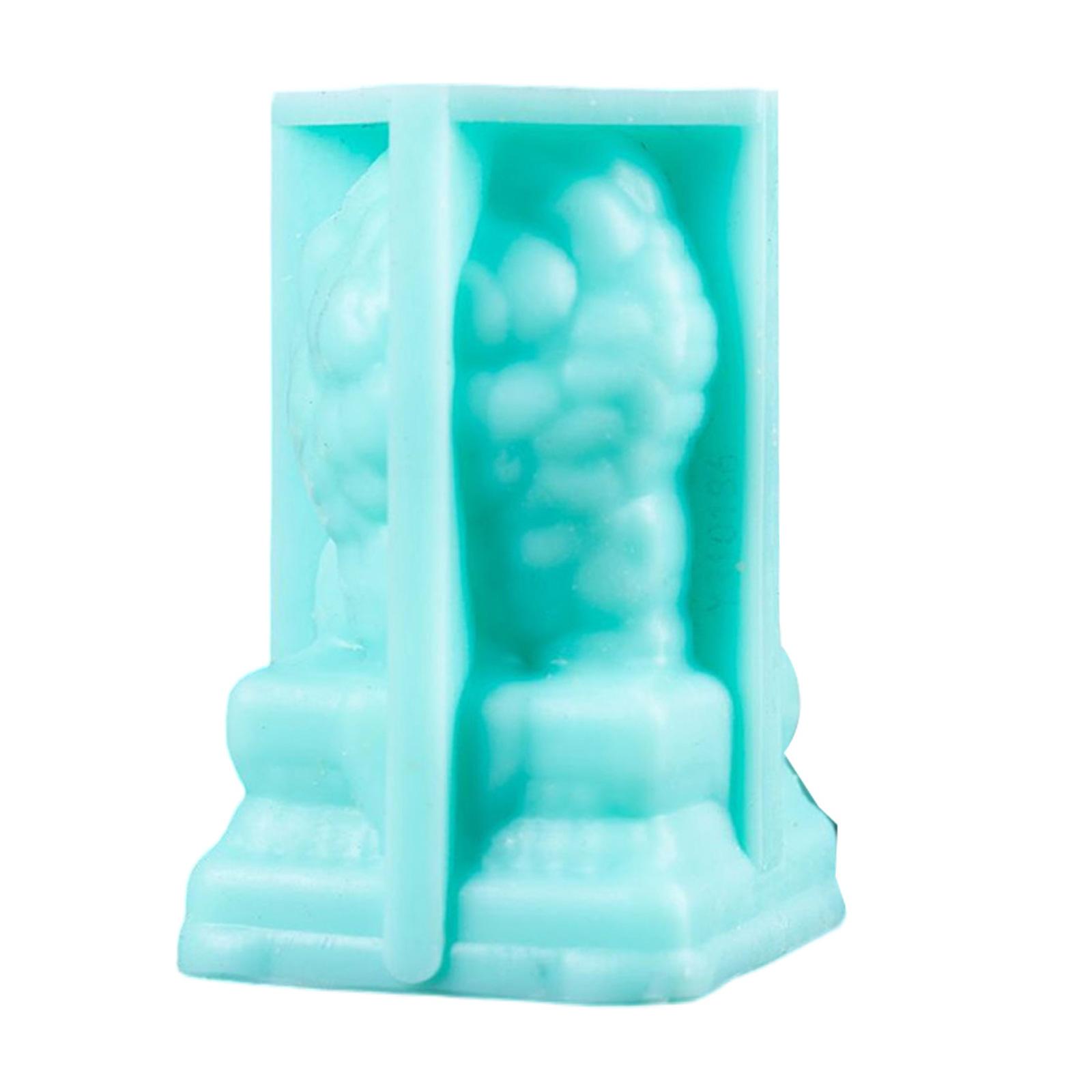 

Традиционная китайская статуя льва силиконовая форма сделай сам домашний декор силиконовая форма для выпечки шоколада конфет украшений для торта