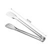 304 Stainless Steel Food Tongs Kitchen Utensils Heat Resistant Salad BBQ Pastry Clip Cooking Tools for Desserts Buffet Barbecue