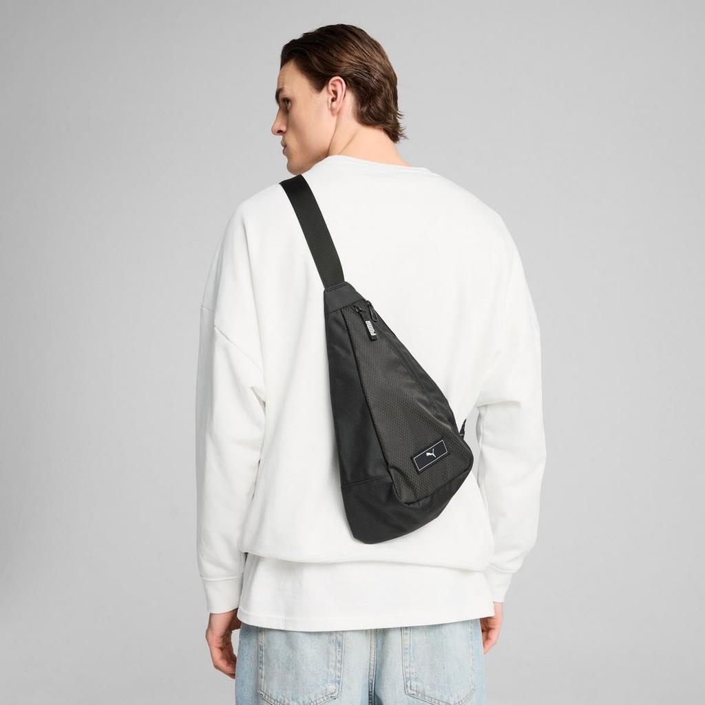 Puma Deck Sling Shoulder Bag 2025 Black 090705, Fall/Winter Color, (01)