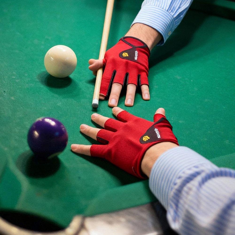 Non-slip Half Fingers Glove Elastic Snooker Billiard Glove Billiards Glove  Billiards Accessories