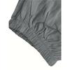 Men's Loose-fit Harem Pants, Elastic Drawstring Waist, Non-stretch Casual Lantern Trousers, Lightweight Quick-dry