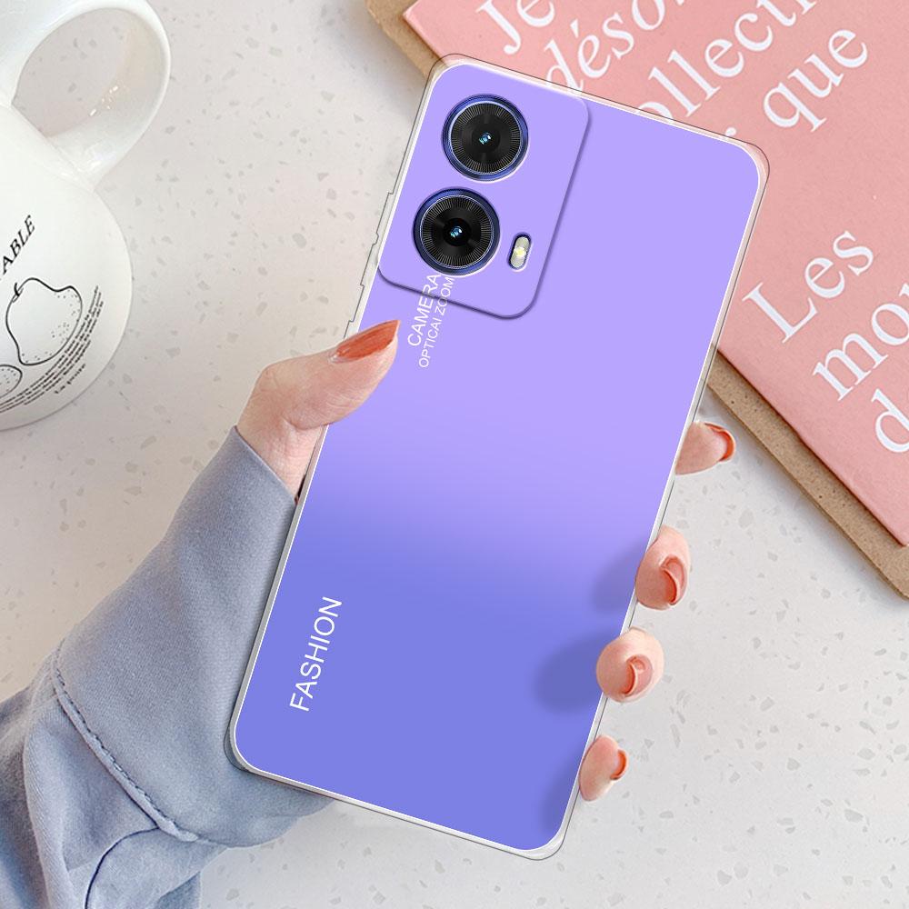 For Motorola Moto G85 5G Case For Moto G85 XT2427 Cover Shockproof Clear Soft Silicone Phone Case for MotoG85 2024 Fashion Funda