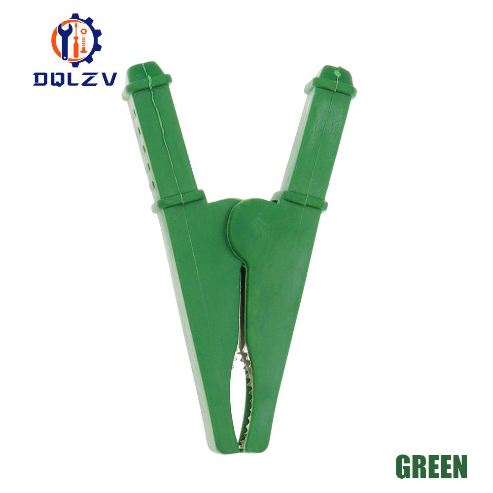 1PCS 75MM Insulated Crocodile Clip 50A Crocodile Clip Car Caravan Van Battery Test Lead Clips Alligator Clips
