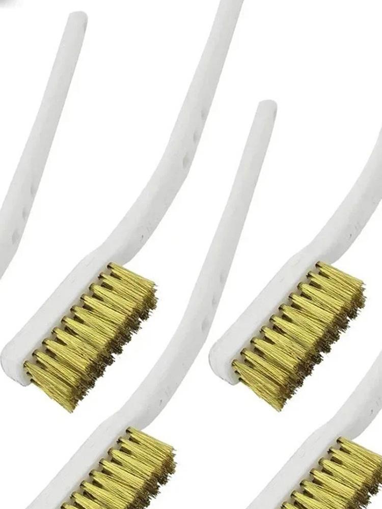 Industrial Metal Polishing Burring Cleaning Brush 5Pcs Brush Mini Paint Rust Remover Brushes