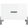 Coffee Tables 2 pcs. High Gloss White 50 x 50 x 40 cm Engineered Wood