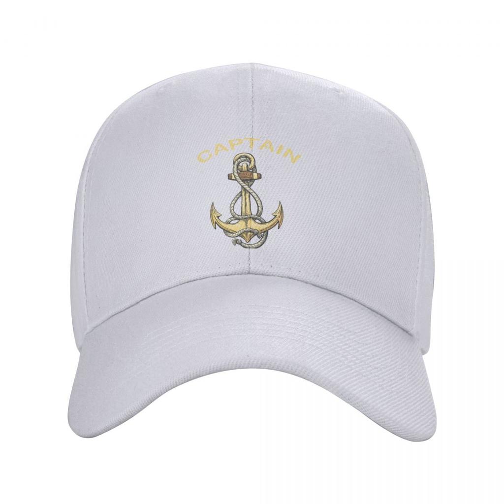 Nautical Captain Anchor Baseball Cap Women Unisex Adjustable Unisex Sailor Adventure Dad Hat Outdoor Summer Caps Snapback Hats