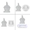 Cake Candle Holder Resins Castings Molds Heart Cake Candlestick Silicone Molds