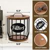 AD23-Coffee Filter Holder Storage For Coffee Bar Accessories Beautiful Coffee Filter Storage Container And Dispenser