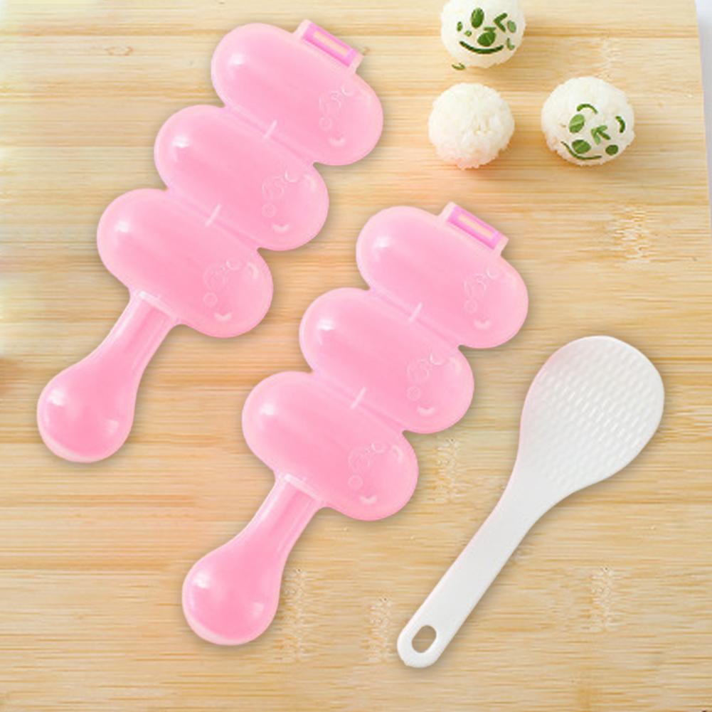 Rice Ball Shaker DIY Rice Baller Shakers Lunch Maker Mould Onigiri Mold DIY Rice Baller Shakers Kitchen Sushi Tools Accessories