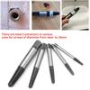 5Pcs High Quality Chrome Vanadium Steel Damaged Bolt Screw Extractor Remover