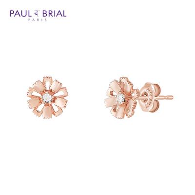 PAULBRIAL [ARGENT] PGSE0142 Boucles d'oreilles Hieracium