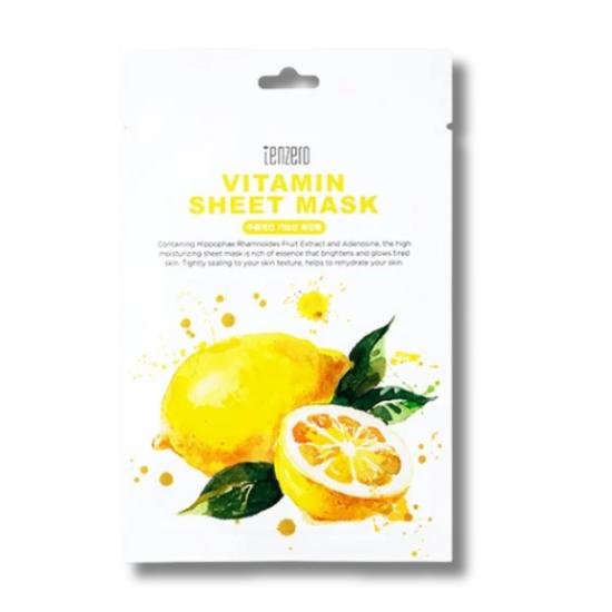 TENZERO VITAMIN SHEET MASK - 25ml*10ea