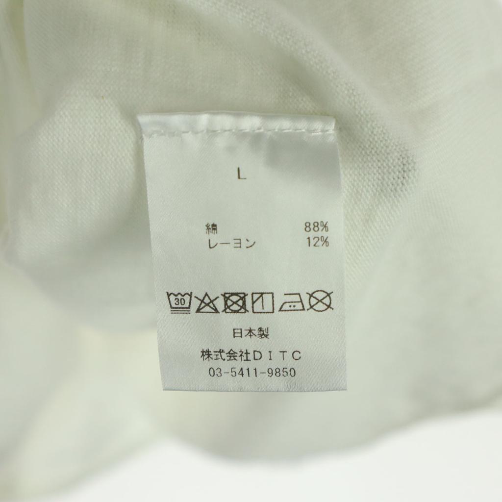 Unused BOWWOW Made In Japan Short Sleeve T-shirt L White Men's Used
