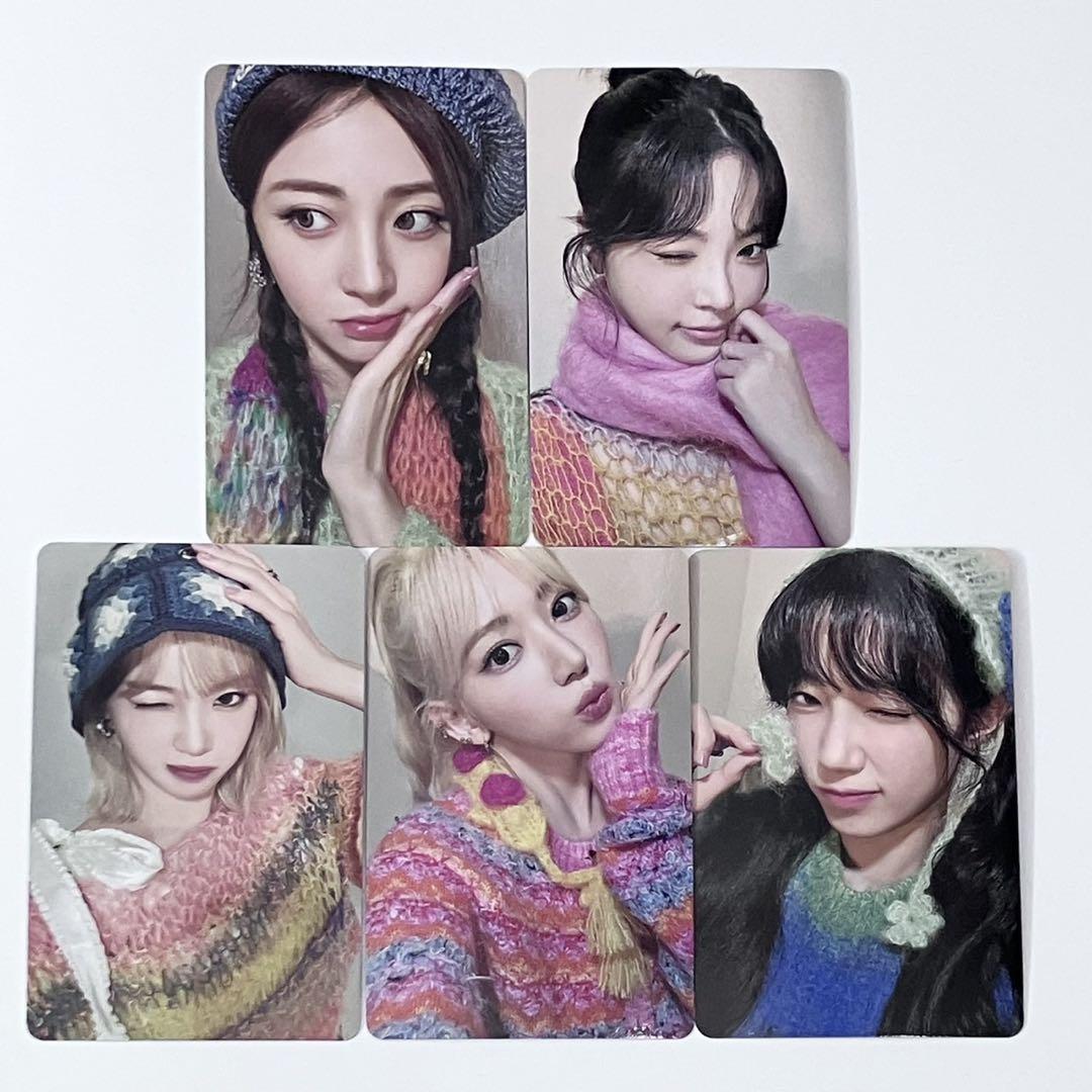 

[Б/У] LE SSERAFIM Waltz Эксклюзивные для площадки Торговые карты с представлением новых участниц Набор из 5 штук