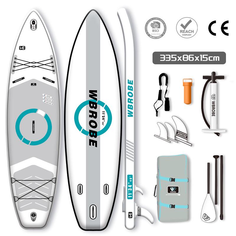 Professional Racing PVC Inflatable Stand-Up Paddleboard for Outdoor Use