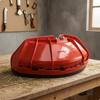 Lawn Deflector Thick Curved Mower Guard Reinforced Universalguard Accessory Red Large