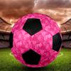 1 PZ Pallone da Calcio Floreale Rosa Taglia 5 Calcio Cucito a Macchina Universale Indoor/Outdoor Collezione Sorpresa n70