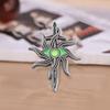 Dragon Age: Inquisition Sword & Eye Enamel Brooch - RPG Symbol Badge