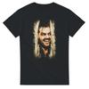 The Shining Halftone Heavyweight Unisex Crewneck T Shirt T-Shirt Mens Kids