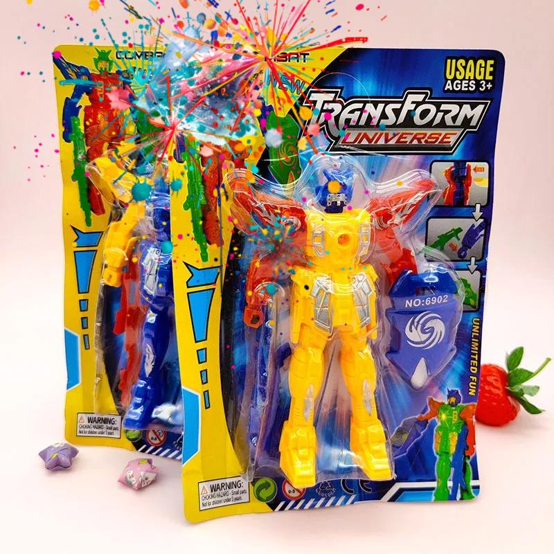 Deformation Transform Model Toy Robot Transformation Car Dinosaur Action Figure Toys For Boy Novelty Car Children's Gifts