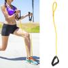 Latex Yellow Feet Stepping Rope Exercise Band Resistance Training Arm Strength Practice Elastic CordYellow Resistance