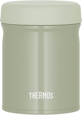 Thermos Vacuum Insulated Soup All Parts Dishwasher Keeps Food Hot or Easy To Round Mouth Design for a Comfortable KKI Dishwasher-Safe Model Jar,