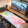 Hello Kitty Print  Cushion Non-slip Laptop Tablet Big Mousepad XXL Mat Mini PC Playmat With Lock edge