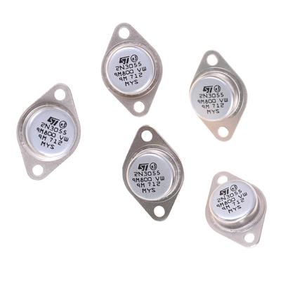 5 יחידות 2N3055 Npn Af Amp טרנזיסטור כוח שמע 15A 100V
