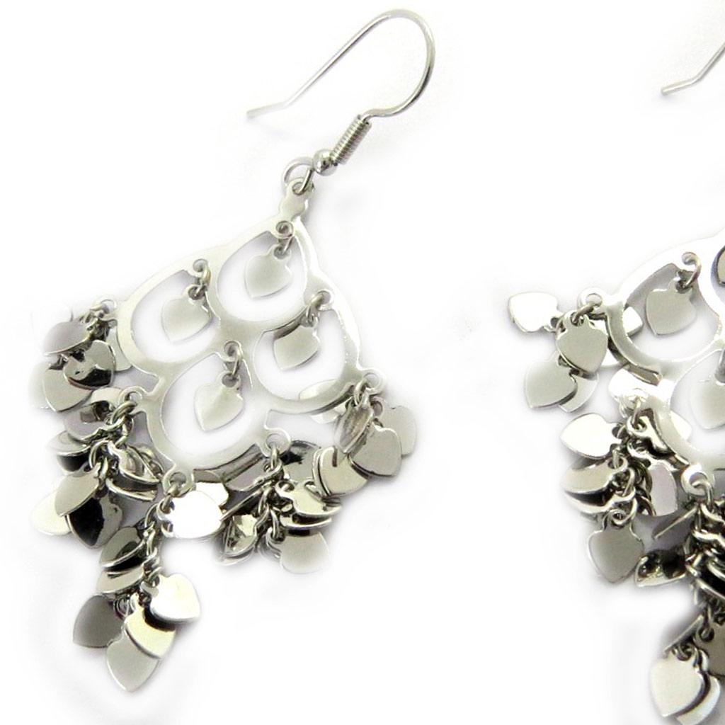 Les Trésors De Lily [L7626] - Boucles Créateur 'Love' argenté