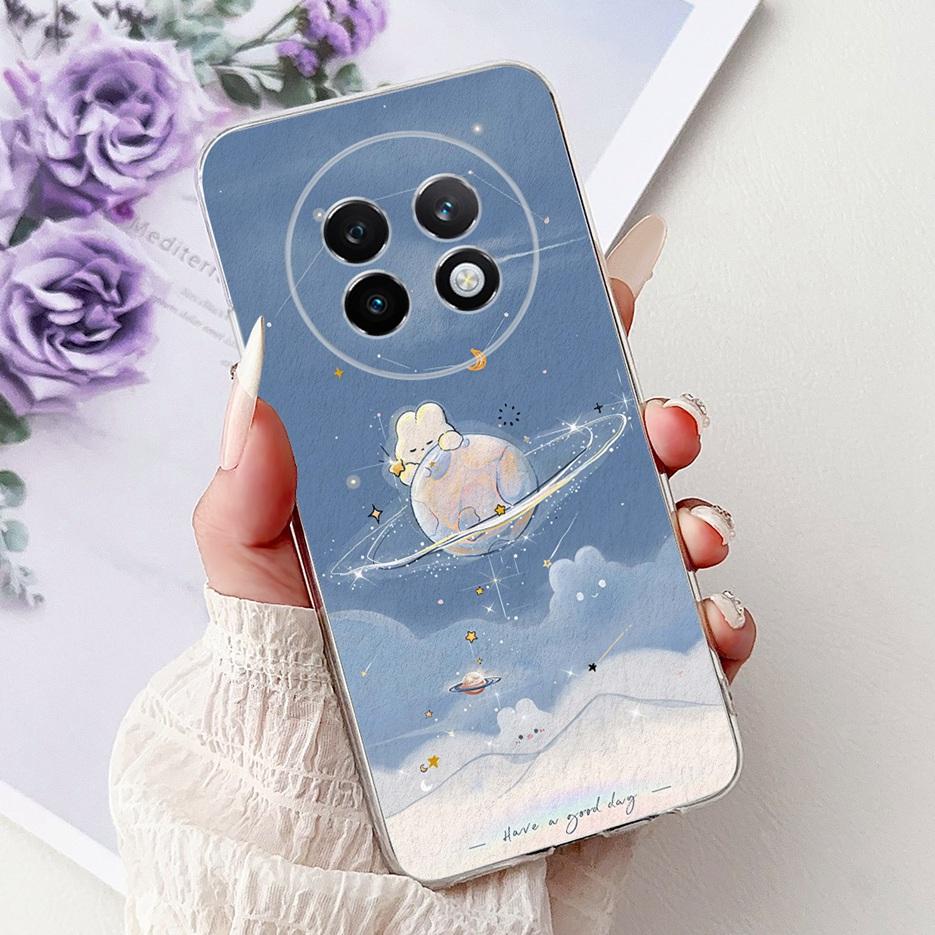 For Realme 13 Pro 5G Case RMX3990 Colorful Flowers Painted Cover Soft Slim Phone Case For Realme 13 Pro Plus Realme13 Pro+ Shell