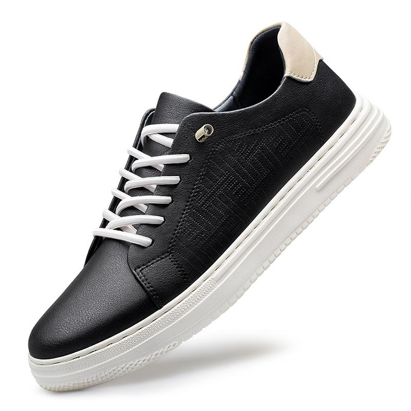 Herrenschuhe neu atmungsaktiv Low-Top Übergröße Board-Schuhe Herren Outdoor-Sportschuhe Außenhandel leicht lässig weiße Schuhe