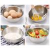 Convenient Storage Bowl Metal Nesting Bowl StainIess Steel Cooking Basins Multifunctional Bowl for Dessert Eggs Beating