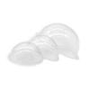 10Pcs 9/12/16cm Hemisphere Dome Covers Globe Half Round Clear Bottle Dust-proof Protective Cover DIY Making Handicraft Transparent PVC Plastic