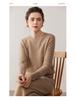 Women's Cashmere Crew Neck Sweater - Soft Knitted Pullover for Autumn/Winter