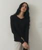 Low Tide Ribbed Button Cardigan [Black]