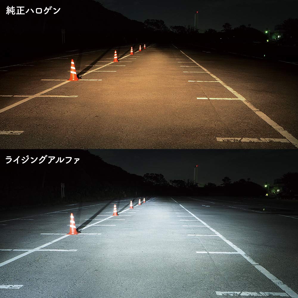 Spherelight Made in Japan LED Car Headlight Vehicle Inspection Noise SRACHB060 (Spherelight) RIZING (Alpha) HB3/HB4/HIR2, 6000K, Compliant, 3600lm,