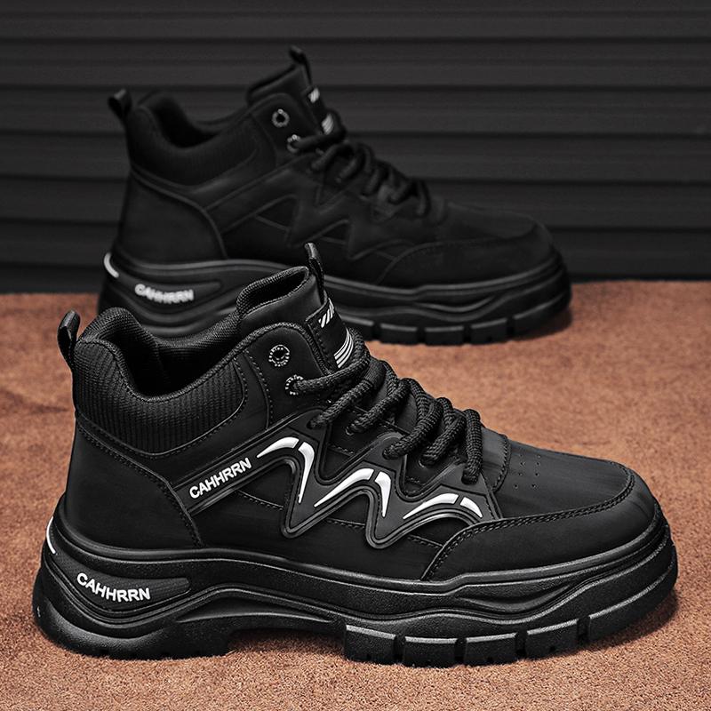 

Fashion CYYTL Mens Boots Casual Shoes Cowboy Combat Tactical Motorcycle Chelsea Ankle Leather Work Outdoor Hiking Designer Luxury Winter 44